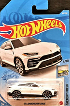 Load image into Gallery viewer, Hot Wheels 2021 '17 Lamborghini Urus White #64 Factory Fresh 4/10 New Long Card