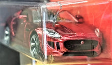 Load image into Gallery viewer, Majorette 2020 Jaguar F-Type Chrome Red #293 Chrome Series New Long Card