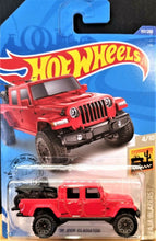 Load image into Gallery viewer, Hot Wheels 2020 '20 Jeep Gladiator Red #157 Baja Blazers 4/10 New Long Card