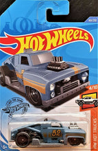 Load image into Gallery viewer, Hot Wheels 2020 Erikenstein Rod Blue Gunmetal Matte #165 HW Hot Trucks 4/10 New
