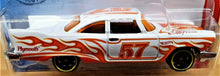 Load image into Gallery viewer, Hot Wheels 2020 '57 Plymouth Fury White #168 HW Flames 2/10 New Long Card