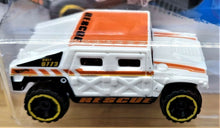 Load image into Gallery viewer, Hot Wheels 2016 Humvee White #218 HW Rescue 8/10 New