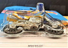 Load image into Gallery viewer, Hot Wheels 2020 HW450F Motorbike Yellow #28 Baja Blazers 8/10 New Long Card