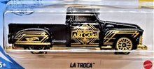 Load image into Gallery viewer, Hot Wheels 2021 La Troca Black #146 HW Art Cars 8/10 New Long Card