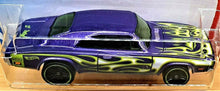 Load image into Gallery viewer, Hot Wheels 2020 '69 Dodge Charger 500 Purple #189 HW Flames 8/10 New Long Card