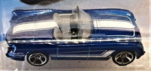 Load image into Gallery viewer, Hot Wheels 2018 '55 Corvette Blue #192 Then and Now 3/10 New