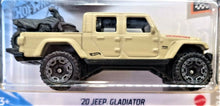 Load image into Gallery viewer, Hot Wheels 2020 '20 Jeep Gladiator Matte Tan #157 Baja Blazers 4/10 New