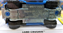 Load image into Gallery viewer, Hot Wheels 2014 Land Crusher Blue #115 HW Off-Road 5/5 New Long Card