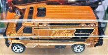 Load image into Gallery viewer, Matchbox 2018 '95 Custom Chevy Van Brown #102 MBX Road Trip 26/35 New