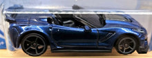 Load image into Gallery viewer, Hot Wheels 2020 '19 Corvette ZR1 Convertible Blue #144 Factory Fresh 2/10 New