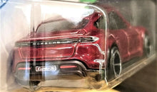 Load image into Gallery viewer, Hot Wheels 2021 Porsche Taycan Turbo S Maroon #208 HW Green Speed 4/5 New