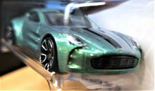Load image into Gallery viewer, Hot Wheels 2018 Aston Martin One-77 Green #117 HW Exotics 5/10 New
