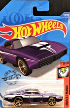 Load image into Gallery viewer, Hot Wheels 2020 Custom Otto Purple #173 Muscle Mania 8/10 New Long Card