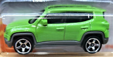 Load image into Gallery viewer, Matchbox 2020 2019 Jeep Renegade Green #1 MBX City New Long Card