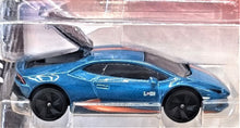 Load image into Gallery viewer, Majorette 2020 Lamborghini Huracan Avio Blue #219 Premium Cars New Long Card