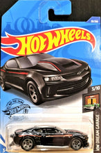 Load image into Gallery viewer, Hot Wheels 2020 '18 Copo Camaro SS Black #20 HW Dream Garage 3/10 New Long Card