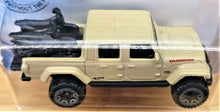 Load image into Gallery viewer, Hot Wheels 2020 '20 Jeep Gladiator Matte Tan #157 Baja Blazers 4/10 New