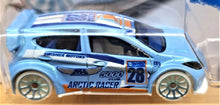 Load image into Gallery viewer, Hot Wheels 2016 '12 FORD FIESTA Light Blue #157 HW SNOW STORMERS 2/5 New