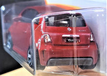 Load image into Gallery viewer, Matchbox 2021 2019 Fiat 500 Turbo Red MBX Metro #19/100 New Long Card