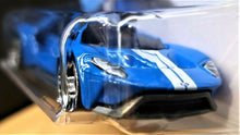 Load image into Gallery viewer, Hot Wheels 2018 '17 Ford GT Blue #99 HW Exotics 8/10 New