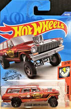 Load image into Gallery viewer, Hot Wheels 2020 '64 Nova Wagon Gasser Red #174 Muscle Mania 2/10 New Long Card
