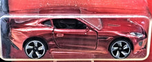 Load image into Gallery viewer, Majorette 2020 Jaguar F-Type Chrome Red #293 Chrome Series New Long Card