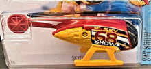 Load image into Gallery viewer, Hot Wheels 2016 Helicopter SKYFIRE Red #137 Sky Show 2/5 New