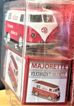 Load image into Gallery viewer, Majorette 2020 Volkswagen T1 Red/White #243 Vintage Deluxe Cars New Long Card