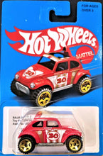 Load image into Gallery viewer, Hot Wheels 2016 Baja Beetle Red Retro Style Series New Long Card