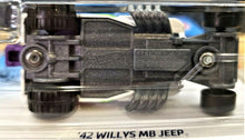 Load image into Gallery viewer, Hot Wheels 2020 '42 Willys MB Jeep White #139 Baja Blazers 6/10 New Long Card