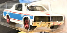 Load image into Gallery viewer, Hot Wheels 2021 AMC Rebel Machine White #219 Muscle Mania 5/10 New Long Card
