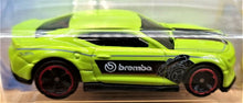 Load image into Gallery viewer, Hot Wheels 2019 '18 Camaro SS Lime Green #26 HW Speed Graphics 3/10 New