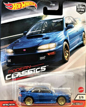 Load image into Gallery viewer, Hot Wheels 2020 '98 Subaru Impreza 22B STI-Version Blue Modern Classics 2/5 New