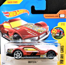 Load image into Gallery viewer, Hot Wheels 2017 Driftsta Red #63 HW Art Cars 7/10 New