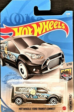 Load image into Gallery viewer, Hot Wheels 2021 Ford Transit Connect Light Grey #7 HW Metro 1/10 New Long Card