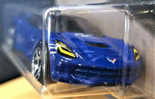 Load image into Gallery viewer, Hot Wheels '14 Corvette Stingray Blue Gran Turismo 2018 4/8 New Long Card