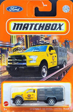 Load image into Gallery viewer, Matchbox 2021 2010 Ford F-150 Animal Control Truck Yellow MBX Metro #72/100 New
