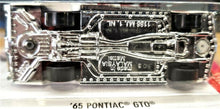 Load image into Gallery viewer, Hot Wheels 2016 '65 Pontiac GTO White #99 HW Flames 9/10 New