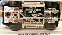 Load image into Gallery viewer, Hot Wheels 2020 Shelby Cobra 427 SC Black #191 HW Roadsters 4/5 New Long Card