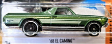 Load image into Gallery viewer, Hot Wheels 2017 '68 EL Camino Green #4/10 Muscle Mania New 4/10