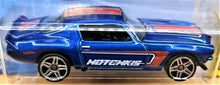 Load image into Gallery viewer, Hot Wheels 2018 '70 Camaro Blue #153 HW Speed Graphics 7/10 New