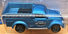 Load image into Gallery viewer, Hot Wheels 2019 '49 Volkswagen Beetle Pickup Satin Blue #47 Volkswagen 9/10 New