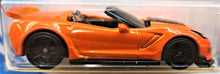 Load image into Gallery viewer, Hot Wheels 2020 '19 Corvette ZR1 Convertible Orange #144 Factory Fresh 2/10 New