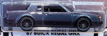 Load image into Gallery viewer, Hot Wheels 2021 '87 Buick Regal GNX Dark Grey Hot Wheels Boulevard #30 New