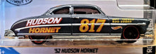 Load image into Gallery viewer, Hot Wheels 2020 '52 Hudson Hornet Dark Grey #140 Rod Squad 4/10 New Long Card