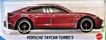 Load image into Gallery viewer, Hot Wheels 2021 Porsche Taycan Turbo S Maroon #208 HW Green Speed 4/5 New