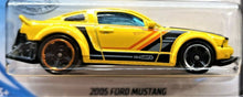 Load image into Gallery viewer, Hot Wheels 2020 2005 Ford Mustang Yellow #19 HW Dream Garage 2/10 New Long Card