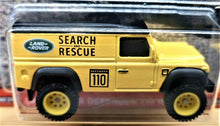 Load image into Gallery viewer, Hot Wheels 2020 Land Rover Defender 110 Hard Top Yellow Wild Terrain 4/5 New