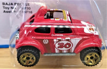 Load image into Gallery viewer, Hot Wheels 2016 Baja Beetle Red Retro Style Series New Long Card