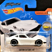 Load image into Gallery viewer, Hot Wheels 2017 Custom Datsun 240 White #76 Factory Fresh 3/10 New